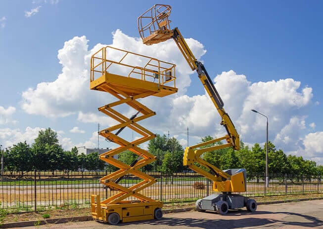 Aerial Lifts: Scissor Lift & Boom Lift